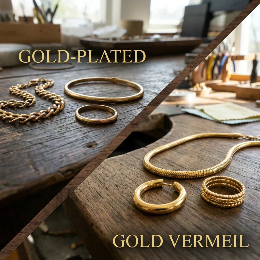 Gold-Plated vs Gold Vermeil: What's the Difference?