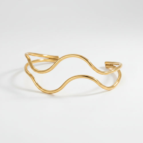 Alix - Gold duo wave / Gold