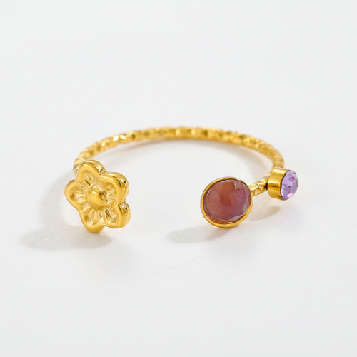 Adele - duo ambre/amethyst